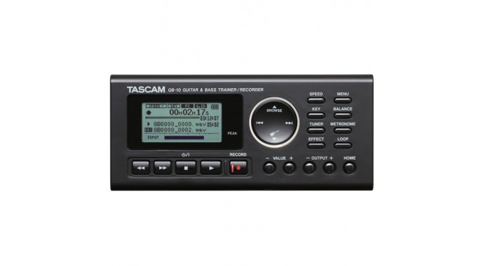 Tascam GB-10 - рекордер для тренировки гитары 