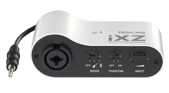 Tascam iXZ - микрофонный/гитарный интерфейс 