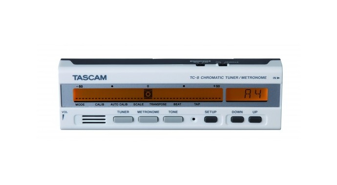 Tascam TC-8 - хроматический тюнер 