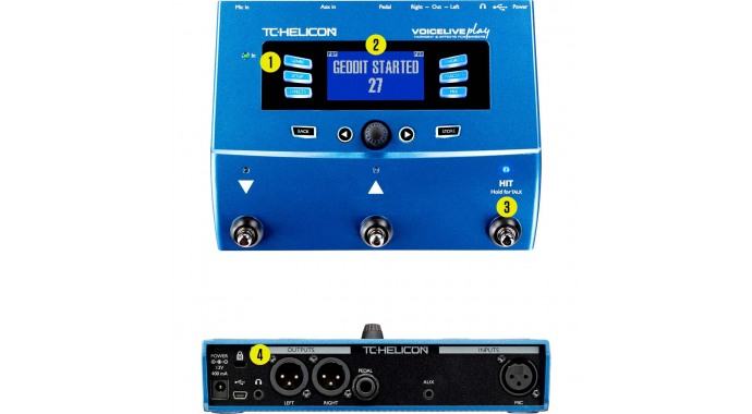 TC Helicon VoiceLive Play - вокальный процессор 