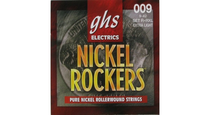 GHS R+RXL - американский винтажный комплект тонких струн для 6-стр. электр. гитары