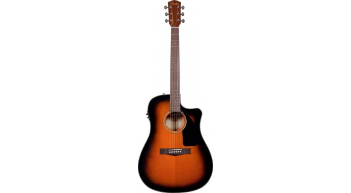 Fender CD-60 CE Sunburst - Электроакустическая гитара 