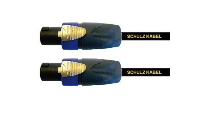 Schulz AKI 2 - 2 м немецкий 4-жильный шнур для акустических систем на спиконах Нойтрик