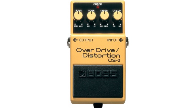 Boss OS-2 OverDrive/Distortion - педаль эффектов для электрогитары 