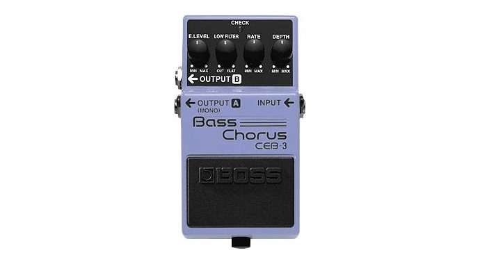 Boss CEB-3 Bass Chorus - педаль эффектов для басгитары