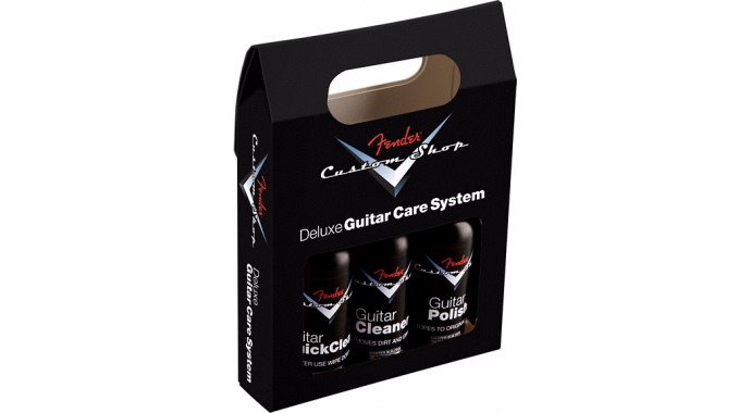 Fender Custom Shop Guitar Cleaning Kit 3 Pac - полироль 