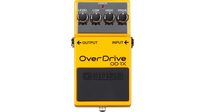 Boss OD-1x OverDrive - педаль эффектов для электрогитары 
