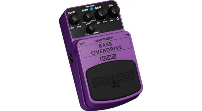 Behringer BOD400 Bass Overdrive - педаль эффектов для бас гитары