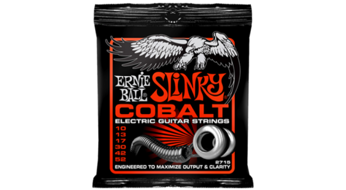 Ernie Ball 2715 Cobalt Skinny Top-Heavy Bottom 10-52 - комплект струн для электрогитары