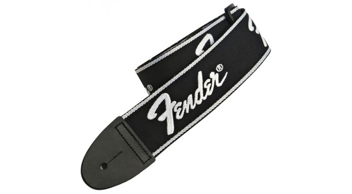 Fender Running Logo Strap - гитарный ремень 