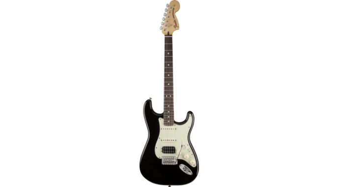 Fender Deluxe Lone Star Strat RW BLK - электрогитара 