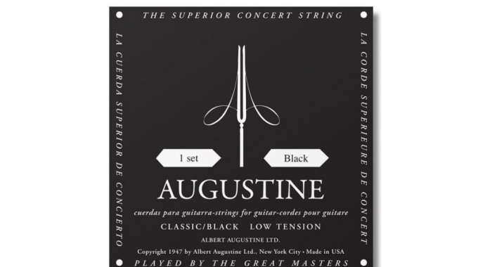 Albert Augustine Classic Black SP - комплект струн для классической гитары