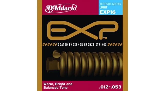 D'Addario EXP16 - комплект струн для акустической гитары