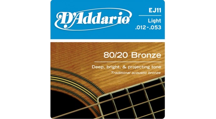 D'Addario EJ11 - комплект струн для акустической гитары