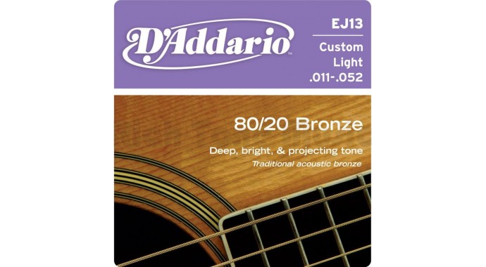 D'Addario EJ13 - комплект струн для акустической гитары 