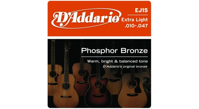 D'Addario EJ15 - комплект струн для акустической гитары 