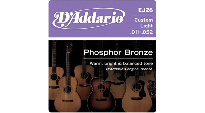 D'Addario EJ26 - комплект струн для акустической гитары 