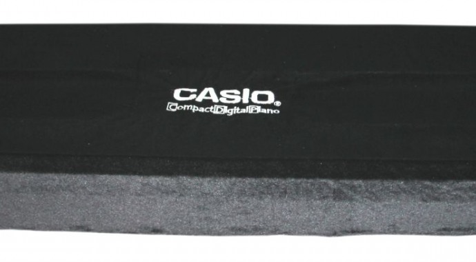 Casio CDP - накидка для электропианино , серебрянная