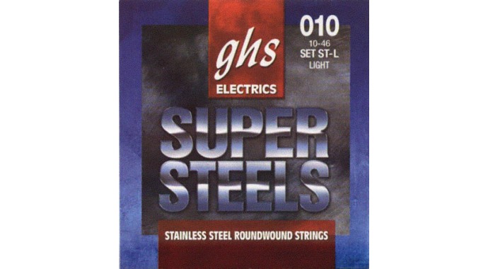 GHS ST-L - американский комплект самых звонких струн для 6-стр. электрогитары