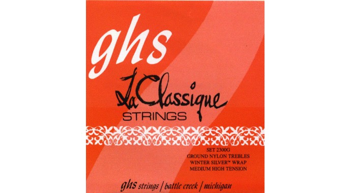 GHS 2300G - американский комплект нейлоновых струн для классической гитары