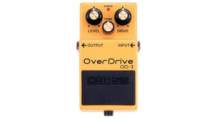 Boss OD-3 OverDrive - педаль эффектов для электрогитары 