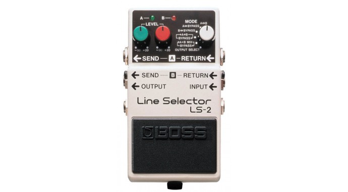 Boss LS-2 Line Selector - гитарная педаль селектор