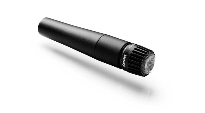 Shure SM57 LCE - динамический кардиоидный инструментальный микрофон 