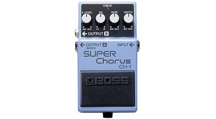 Boss CH-1 Super Chorus - педаль эффектов для электрогитары 