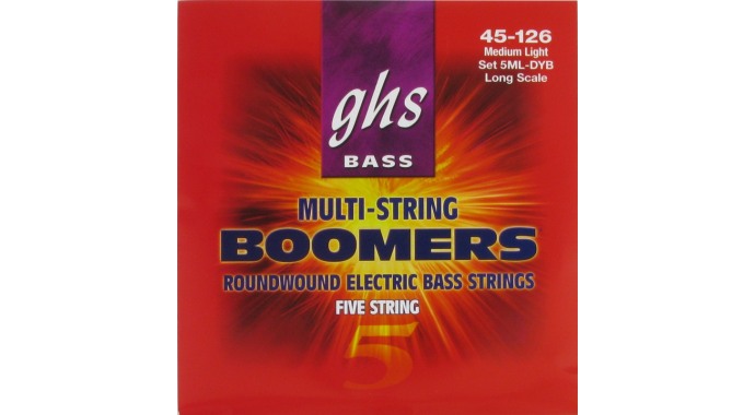 5ML-DYB - американский комплект струн для 5-стр. электр. бас-гитары