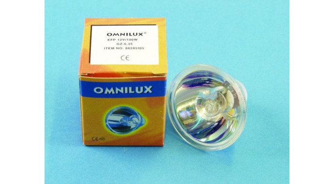 Omnilux EFP 12V/100W GZ-6.35 50h - галогенная лампа с отражателем