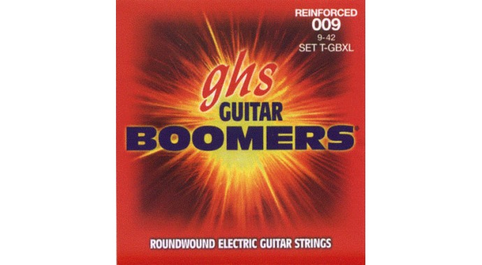 GHS T-GBXL - американский комплект тонких струн для 6-стр. электрогитары с усиленными верхними струнами