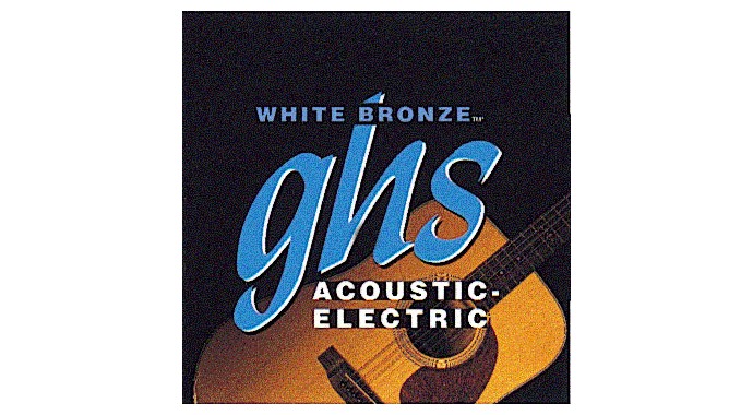 GHS WB-L - американский комплект магнитоактивных металлических струн 12-54 с ярко-грудным звуком для акустической гитары