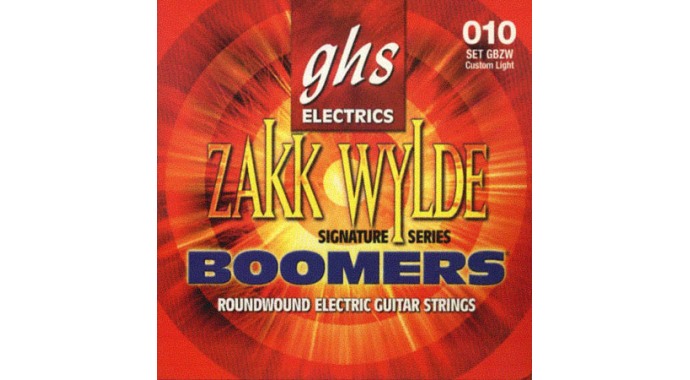 GHS GBZW - американский подписной комплект струн с толстыми басами для 6-стр. электрогитары